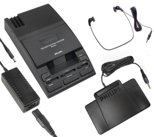 Philips 720 Mini Cassette Desktop Transcriber Philips 720 Mini Cassette Desktop Transcriber