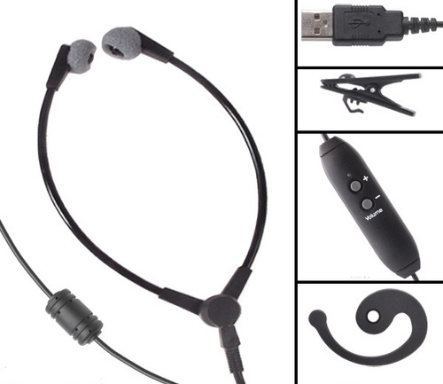 ECS SH-55 USB Wishbone Style Headset