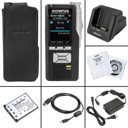 Olympus DS-7000 Digital Dictation Portable Voice Recorder