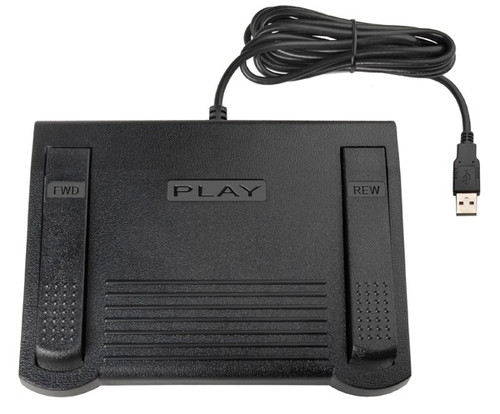 ECS FS-85USB USB Foot Pedal for use with Sony Digital Voice Editor - New