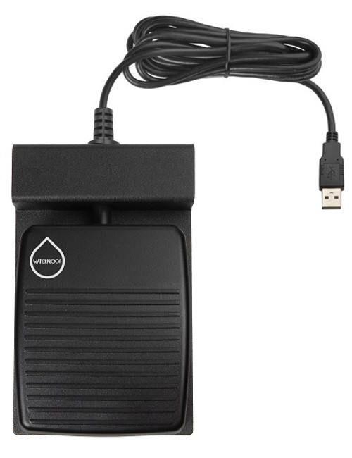 Dictation Foot Pedal for Dragon Medical Practice Edition, Legal, Group and Dragon Medical One – Hands Free Waterproof USB Single Button Press and Hold Dictation Foot Pedal for Dragon Medical Practice Edition, Legal, Group and Dragon Medical One – Hands Free Waterproof USB Single Button Press and Hold