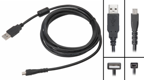 ECS 5103 109 28611 USB Cable Compatible with Philips SpeechMike Premium