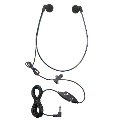 ECS WHUC3.5 WordHear-O 3.5 mm Under-chin Transcription Headset