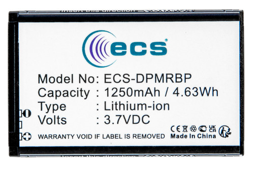 Rechargeable li-ion battery for Philips DPM Recorder