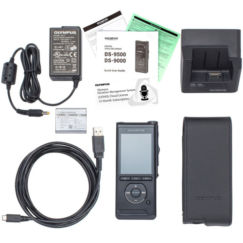 Olympus DS-9500 Professional Digital Dictation Recorder with Built-in WiFi