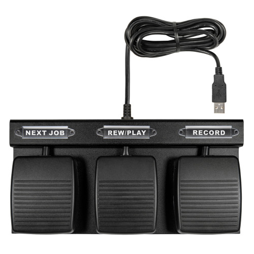 Rad/Path 3 Button Hands Free Dictation Foot Pedal for Medical Applications Rad/Path 3 Button Hands Free Dictation Foot Pedal for Medical Applications