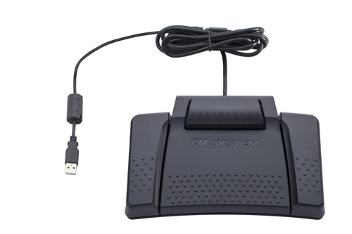 OM SYSTEM RS-31N Foot Pedal for Computer Transcription