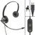 Professional WordCommander Voice to Text USB Voice Recognition Dual Speaker Headset with Noise Cancelling Boom Microphone