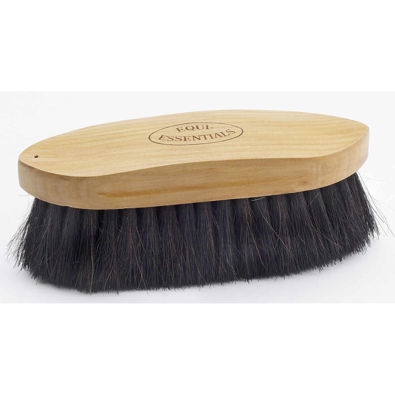 Equi-Essentials Wood Back Horse Hair Dandy Brush - Natural