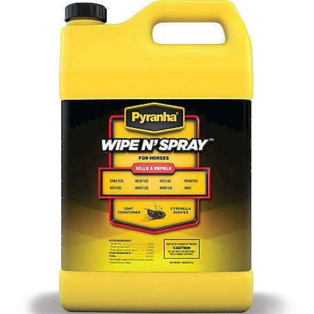 Pyranha Wipe N' Spray Fly Spray