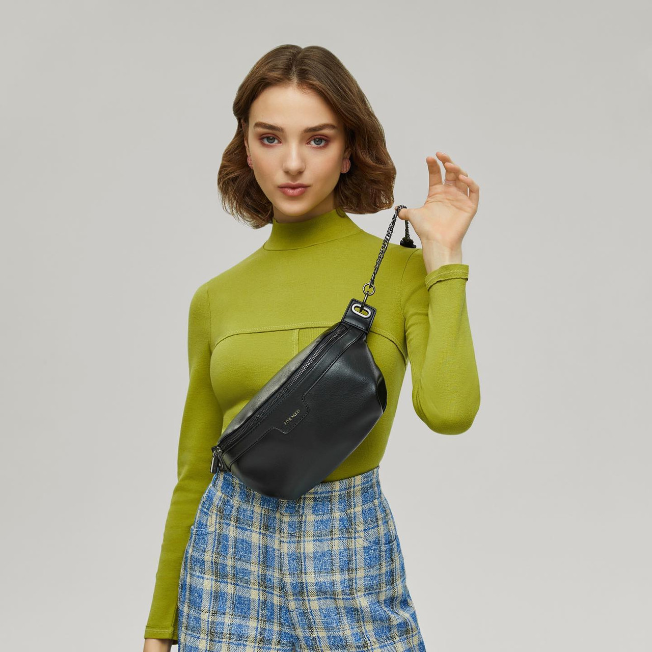 Brooklyn Recycled Vegan Leather Crossbody - Pixie Mood