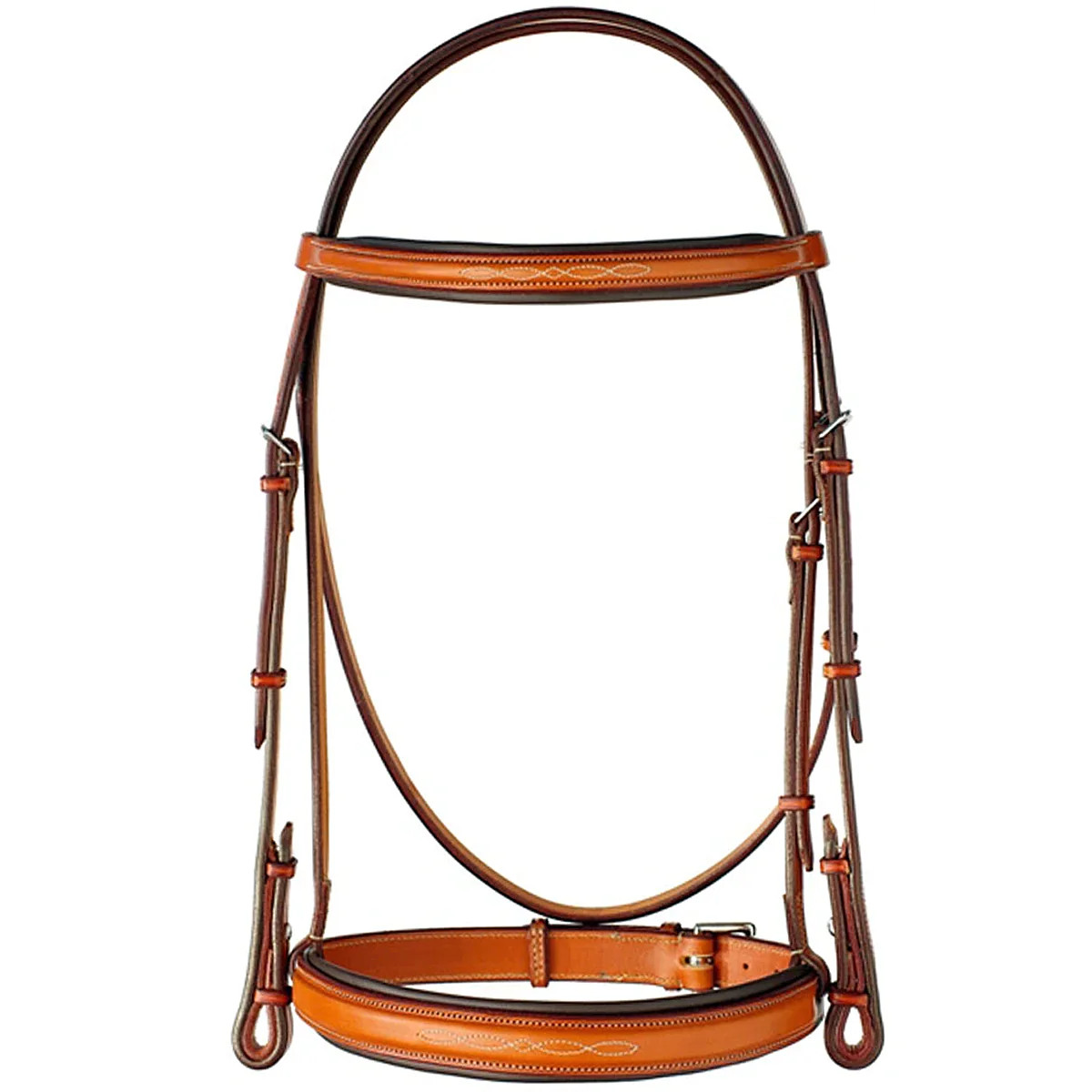 Edgewood 3/4" Fancy Raised Padded Bridle with Padded Crown Equus Now!