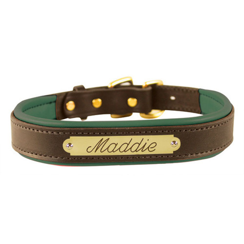 Personalized Fancy Cut-Out Leather Name Belt