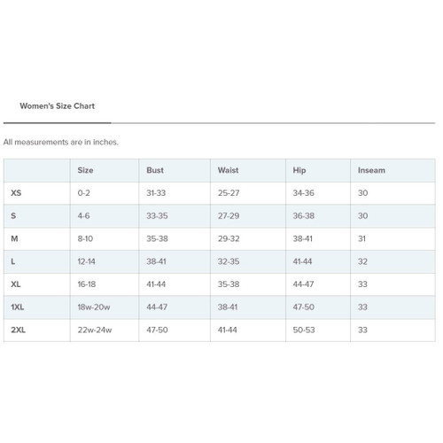 Kerrits Show Coat Size Chart