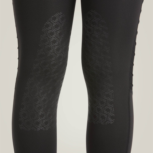 Women's Prevail Insulated Knee Patch Tight in Black Reflective, Size:  Medium Regular by Ariat
