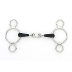 Centaur EcoPure Soft Mouth French Link 2 Ring Gag
