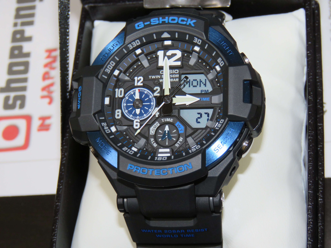 CASIO G-SHOCKGA-1100-1A3スカイコックピット - 時計