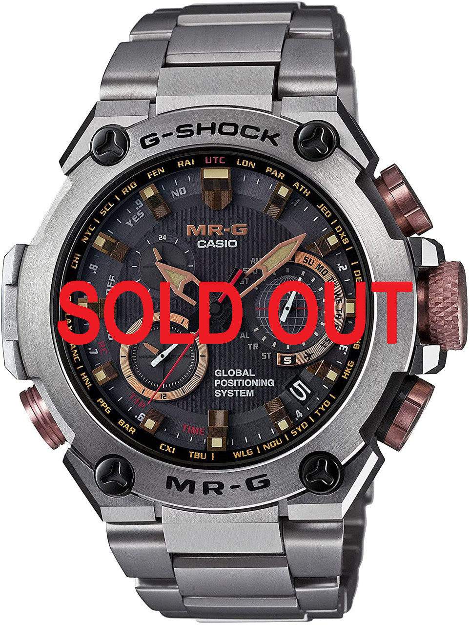 G-SHOCK MRG-G1000DC-1AJR GPS 電波ソーラー G-Shock Akagane Copper Color | MRG-G1000DC-1AJR | MRG