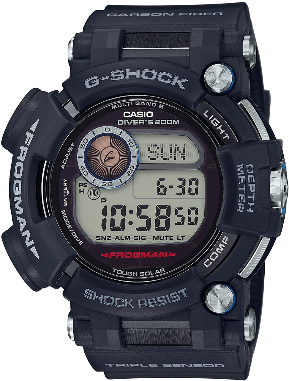 G-Shock Frogman Depth Meter GWF-D1000-1 / GWF-D1000-1ER