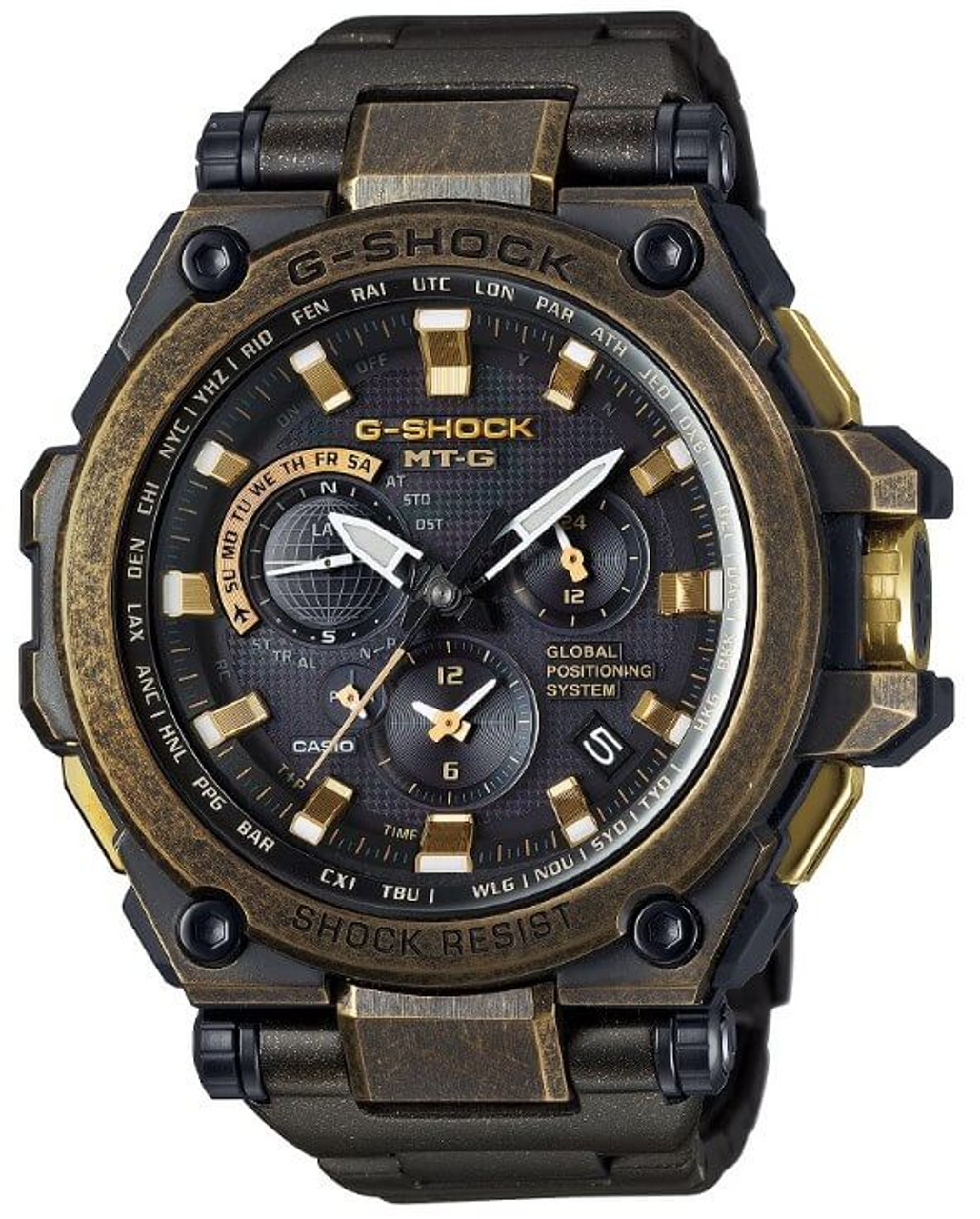 G-Shock Metal Twisted 2015 Baseworld MTG-G1000BS