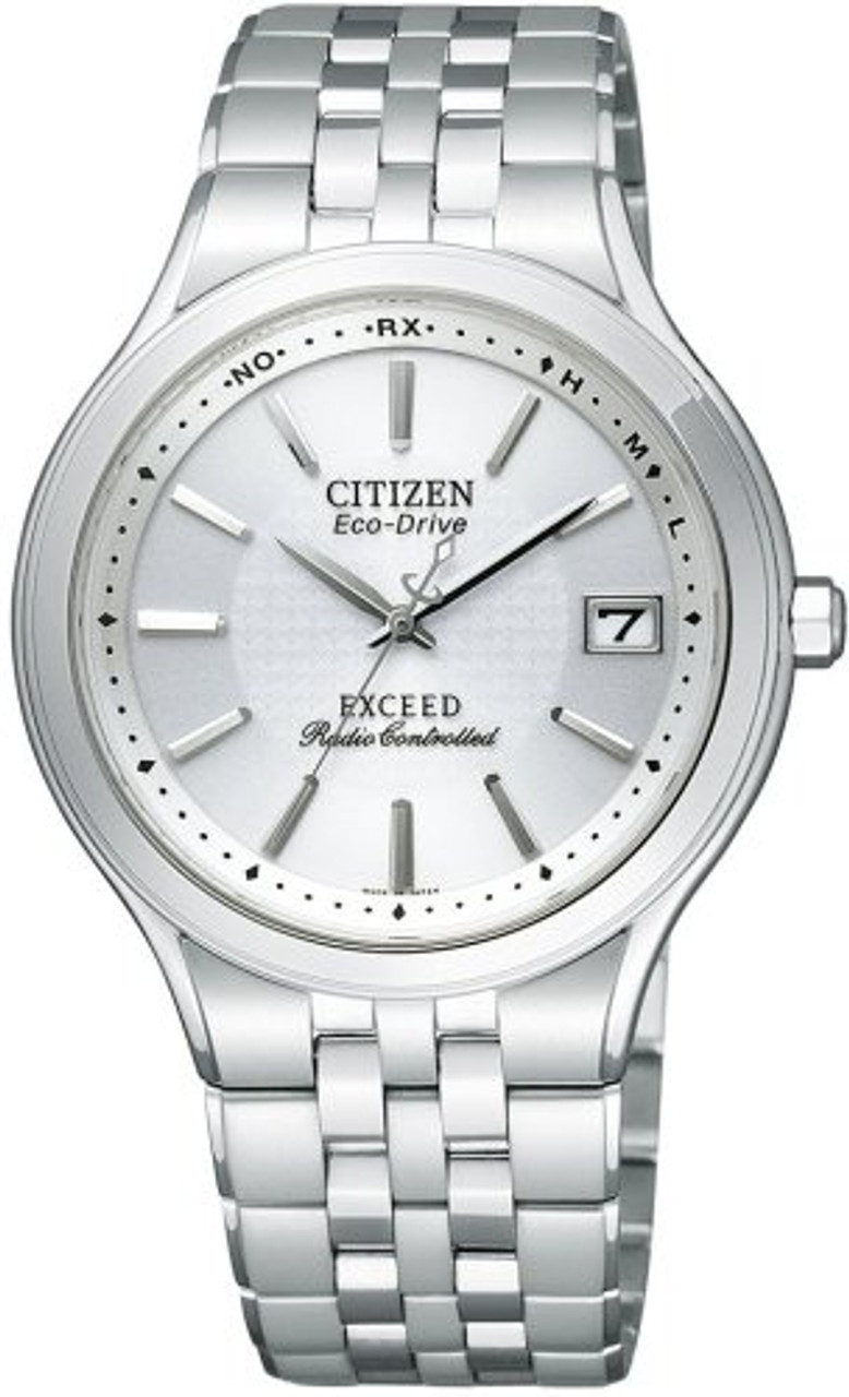 美品動作良_Citizen Exceed 電波ソーラー_EBG74/H111 シチズン エクシード エコドライブ Ti Qz EBG74-2642 H111｜ここ