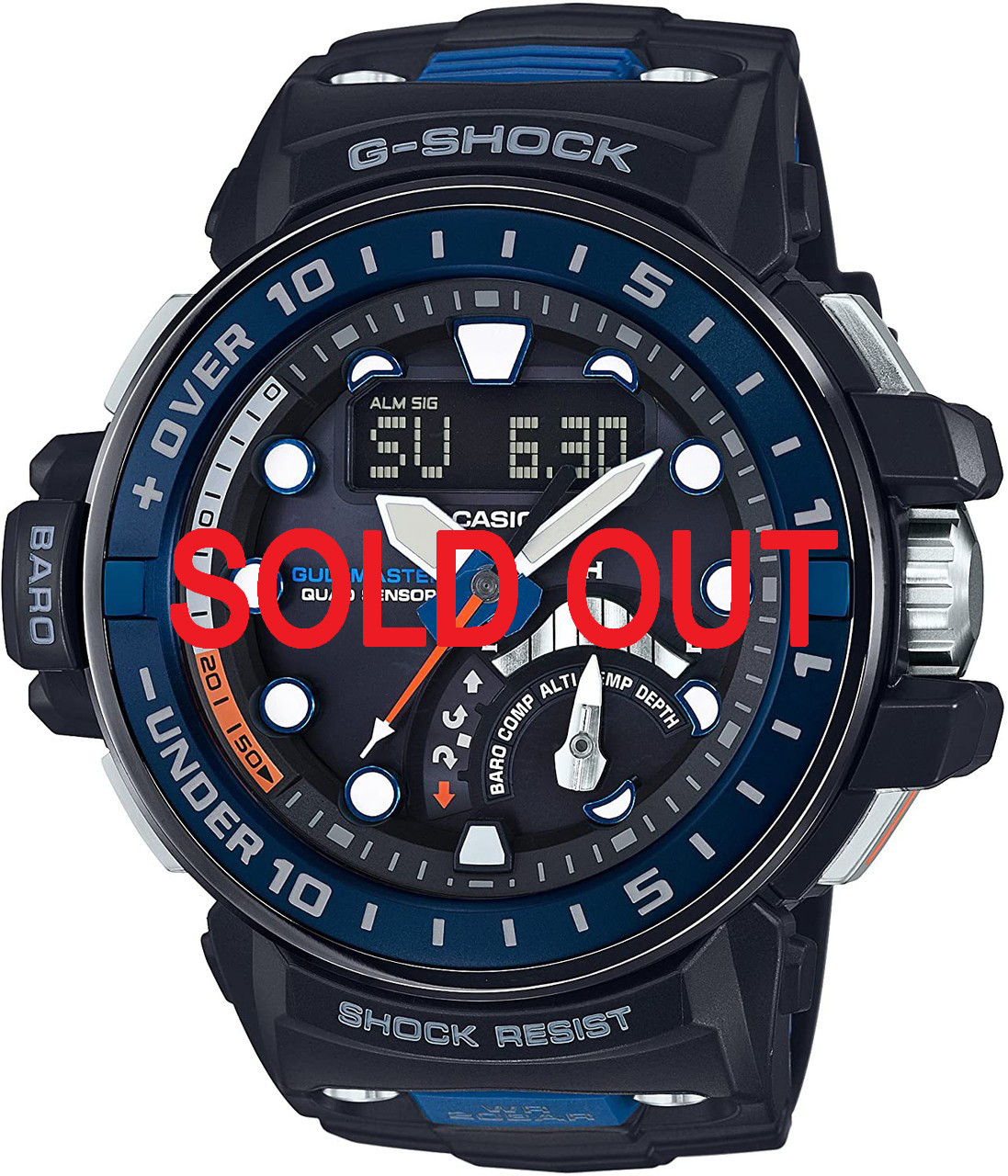 G-Shock Gulfmaster Quad Sensors GWN-Q1000-1AJF - Shopping In Japan NET