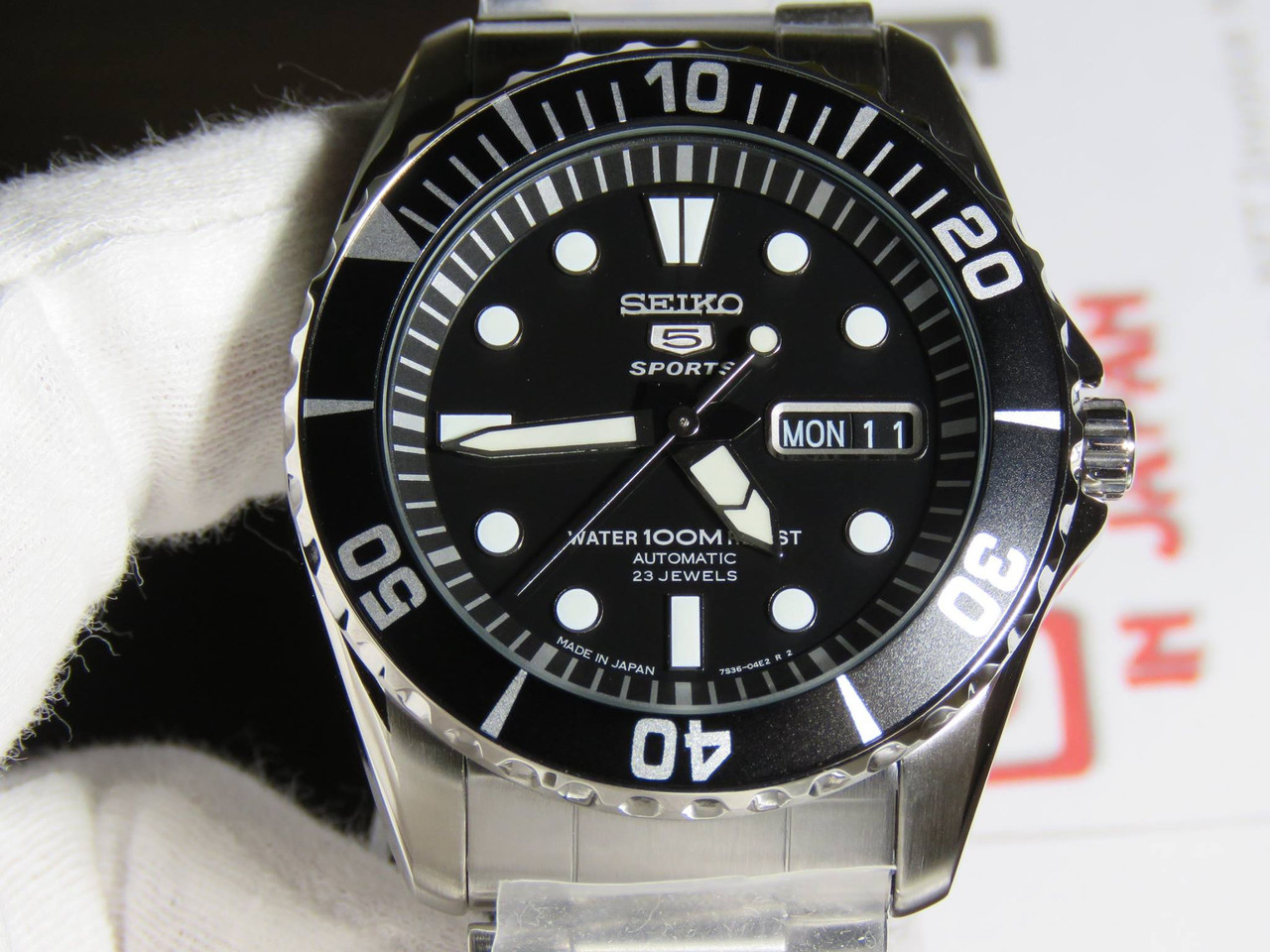 SEIKO5 UNI ウニ SNZF17J1 Made In Japan-