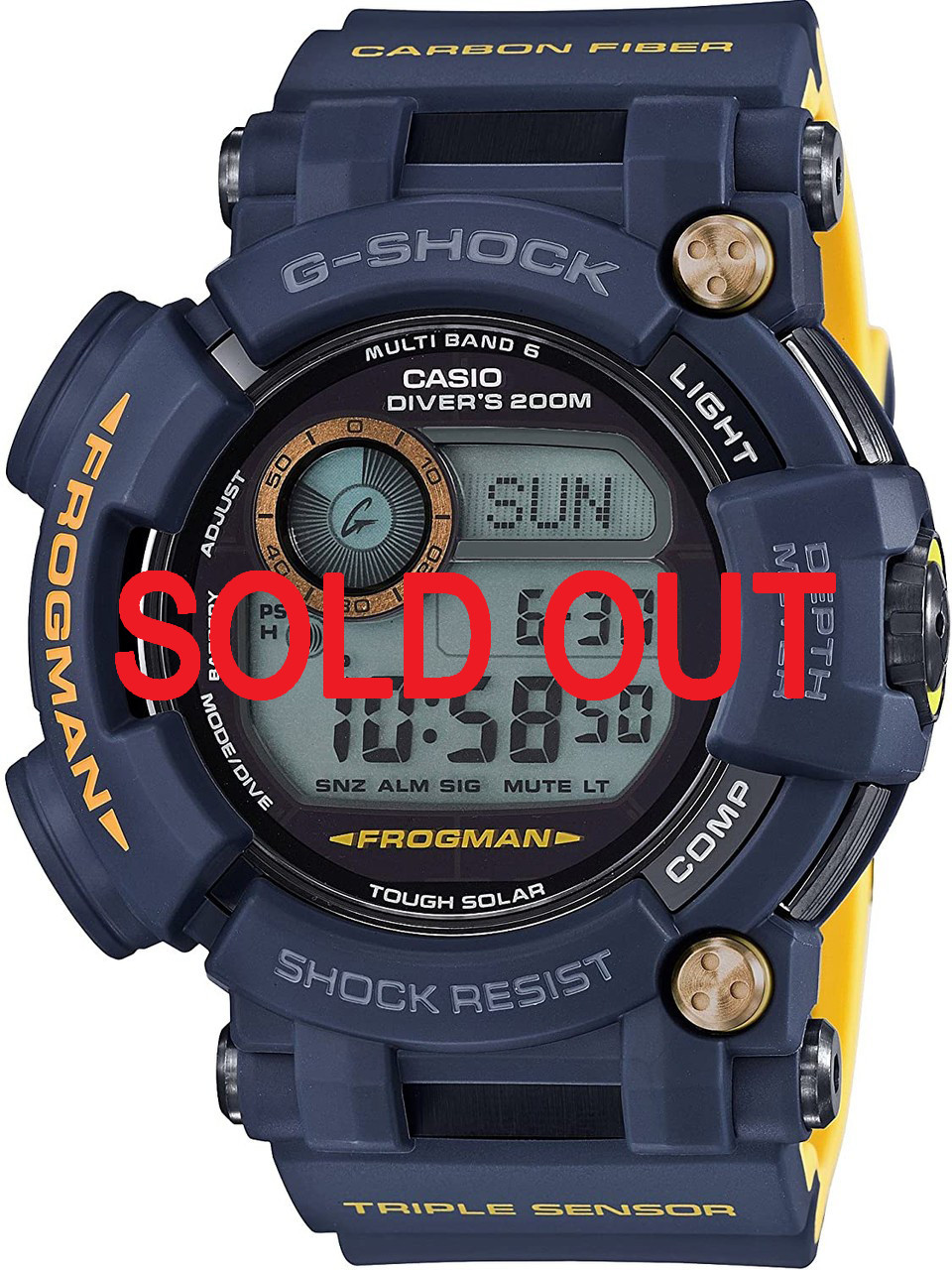 G-Shock Frogman GWF-D1000NV-2JF Master In Navy Blue