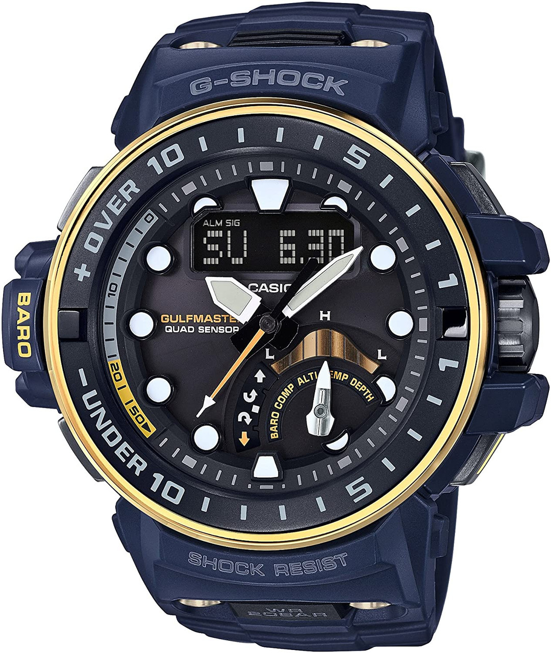 Casio Gulfmaster Navy Blue GWN-Q1000NV-2AJF / GWN-Q1000NV-2AER