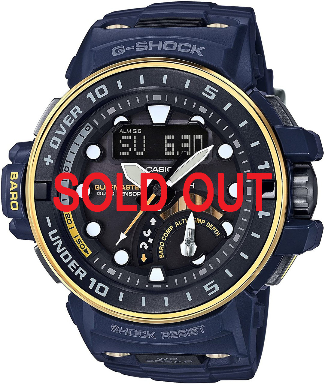 CASIO G-SHOCK GWN-Q1000NV-2AJF MASTER OF G SEA GULFMASTER 電波