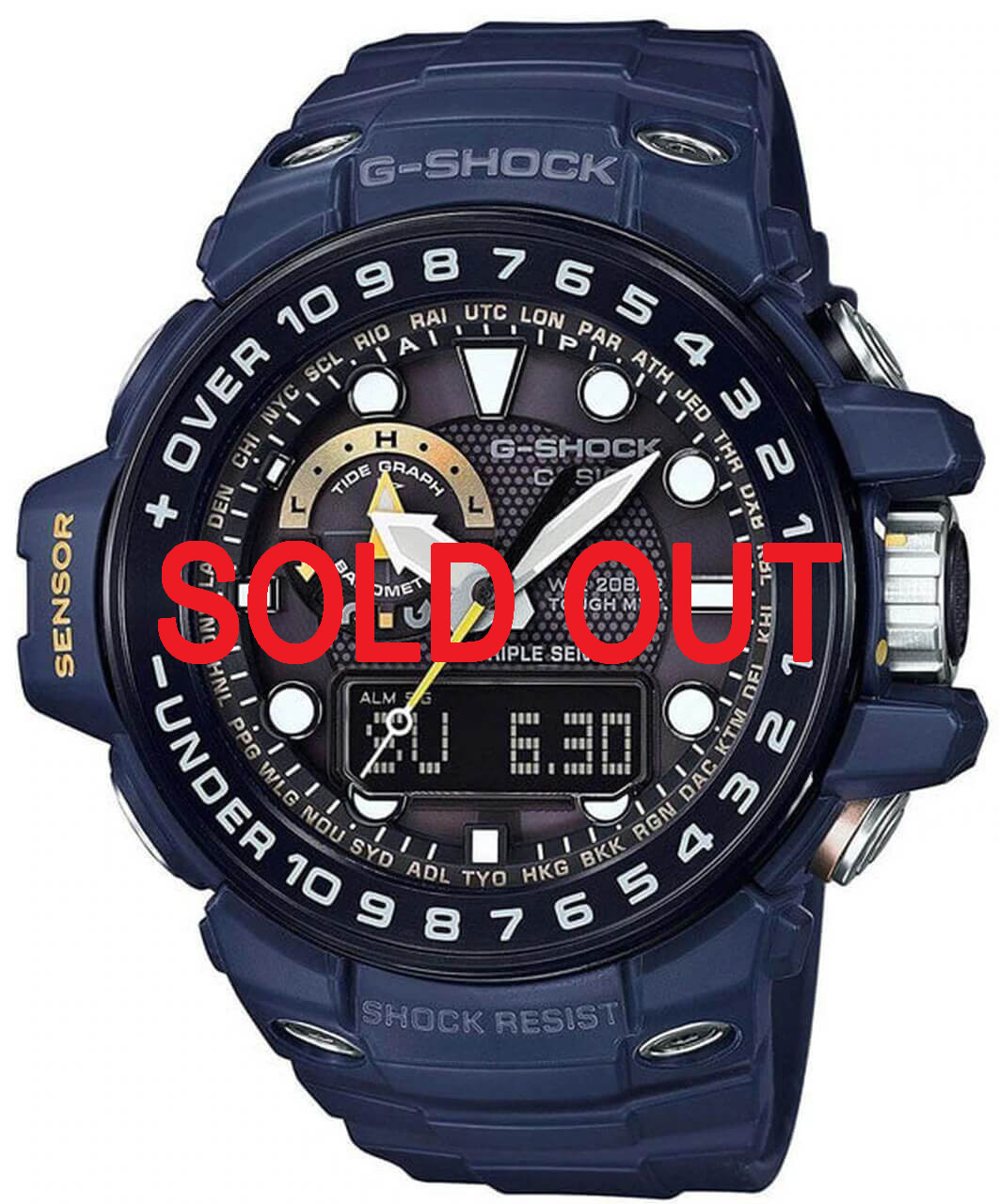 G-Shock Gulfmaster Navy Blue GWN-1000NV-2A / GWN-1000NV-2AER