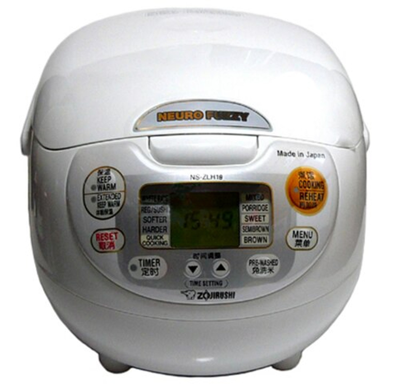 Zojirushi Rice Cooker NSZLH18 WZ 220230V Shopping In Japan