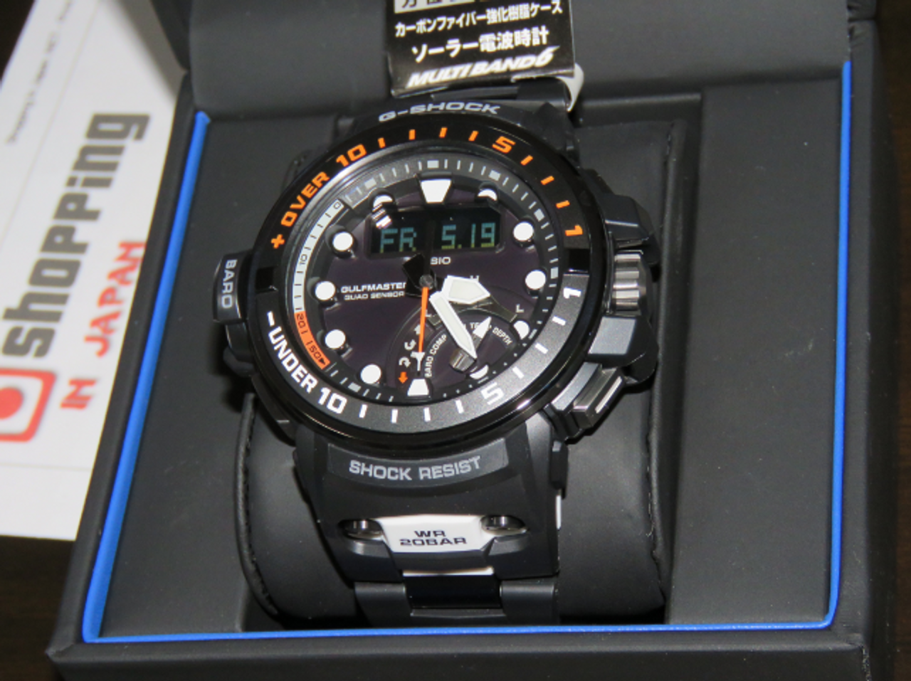 ガルフマスター　GWN-Q1000MC-1AJF腕時計