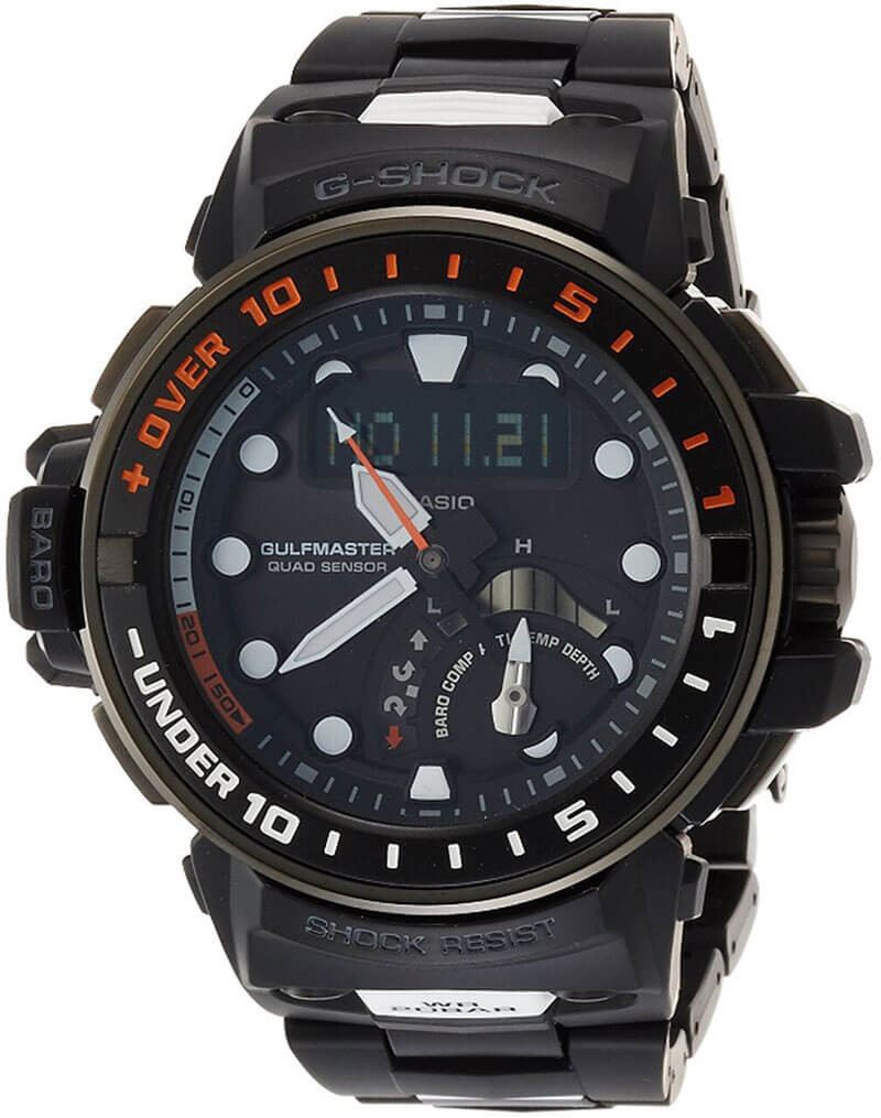 G-SHOCK GULFMASTER GWN-Q1000MC クアッドセンサー GWN-Q1000MC-1ADR | GWN-Q1000MC-1A | Casio Gulfmaster