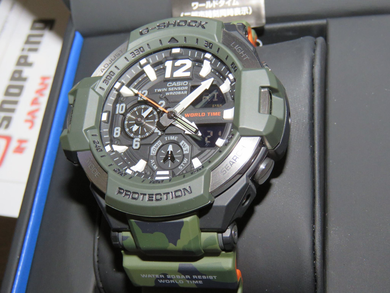 G-Shock Gravitymaster GA-1100SC-3AJF Olive Drab