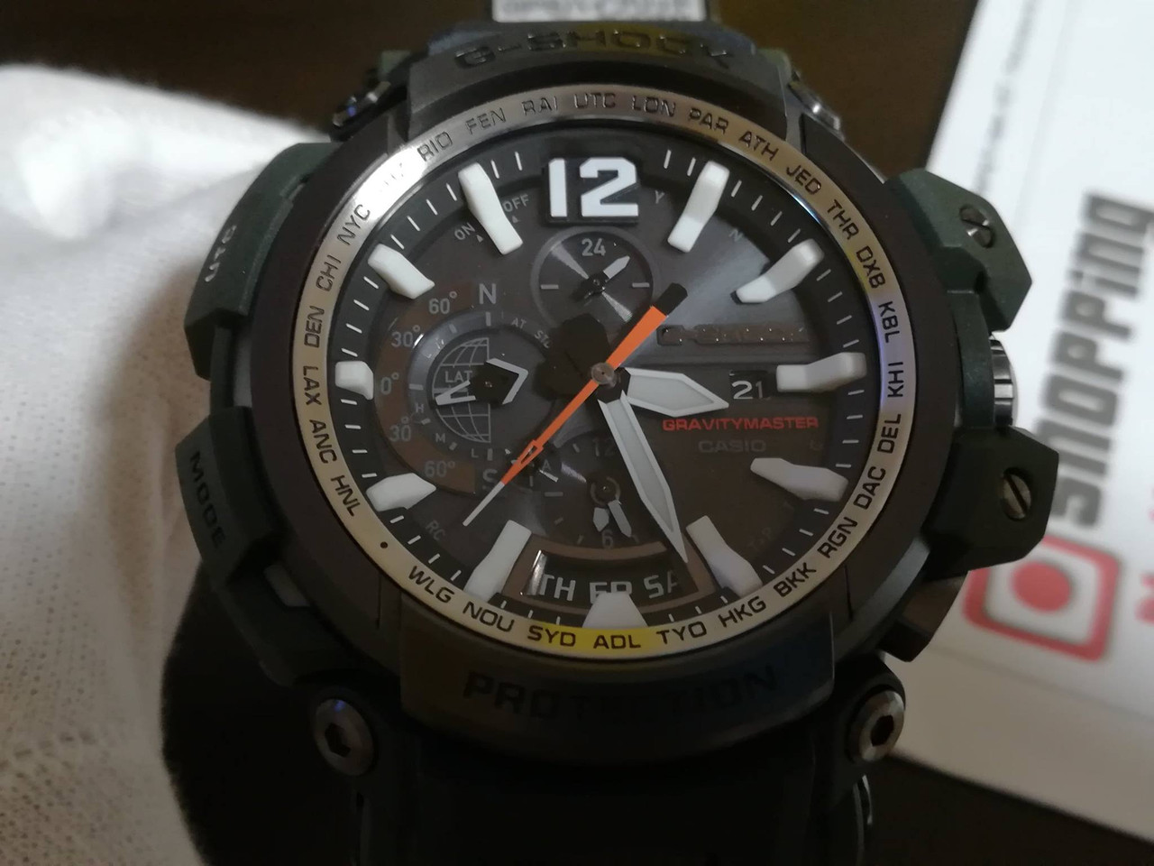 GPW-2000-3AER / GPW-2000-3A Gravitymaster G-Shock