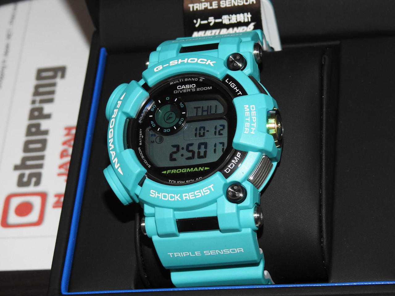 G-Shock Frogman GWF-D1000MB-3JF Master Marine Blue - Shopping In 