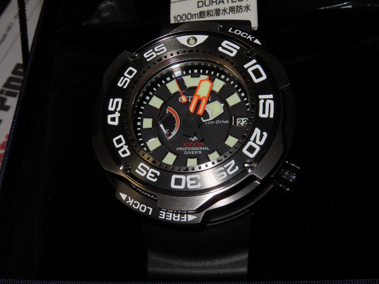Citizen Promaster Eco-Drive BN7020-09E Professional Diver 1000m
