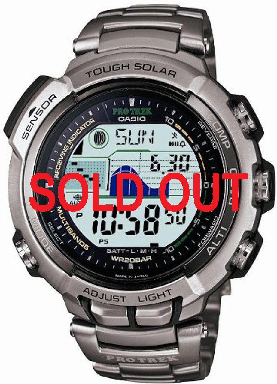 Casio Protrek PRX-2500T-7JF Manaslu Titanium - Shopping In Japan Net