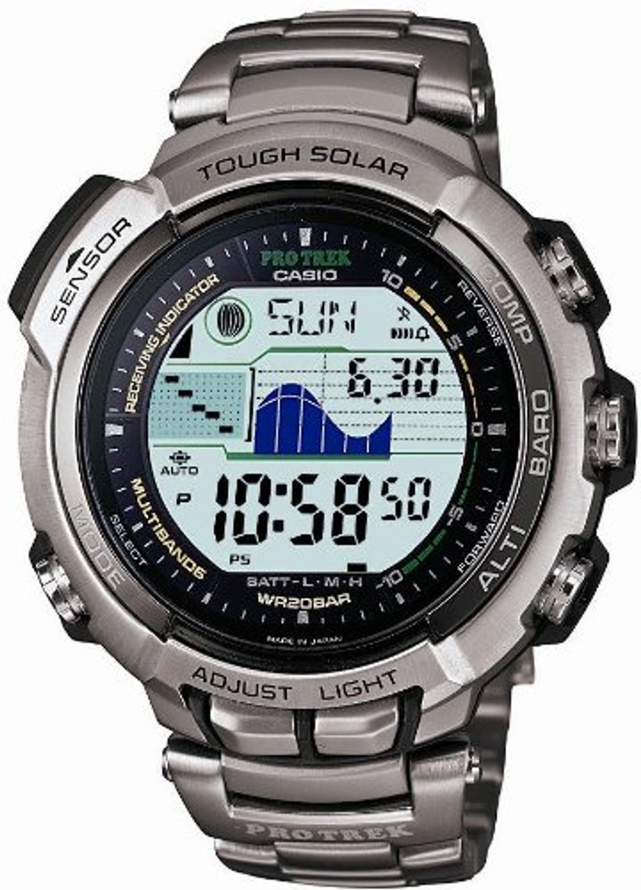 カシオ　プロトレック　CASIO PRO TREK PRX-2500T調整ベルトないです