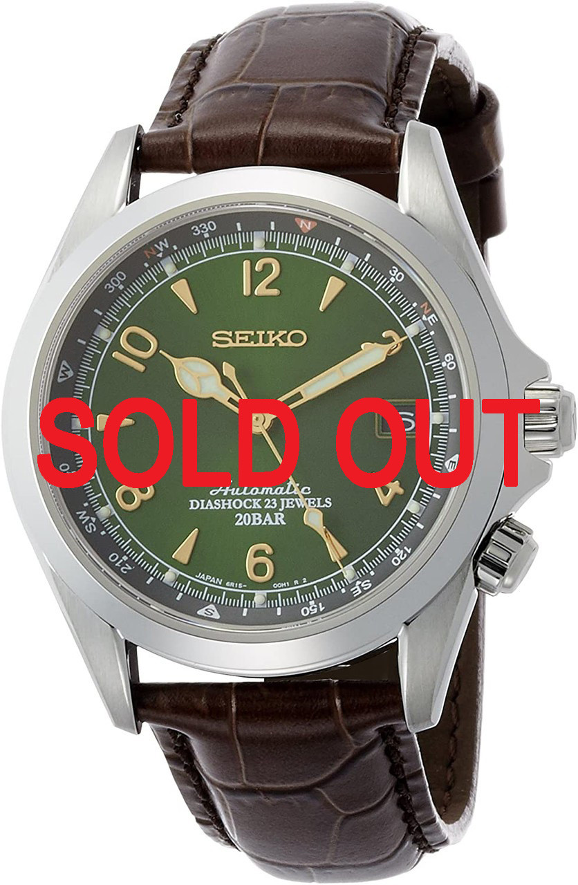 時計 Vintage SEIKO Alpinist SARB017Mechanical SEIKO SARB017 Mechanical Alpinist Automatic Men's Leather