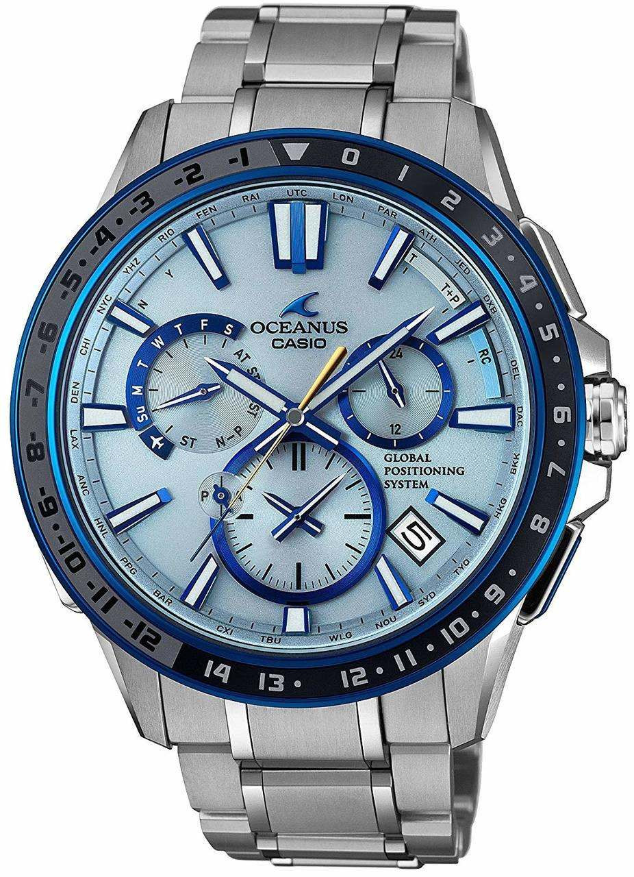 正規品定番CASIO OCEANUS OCW-G1200-2AJF チタン ソーラー電池 腕時計 メンズ オシアナス カシオ ◆3109/宮竹店 OCEANUS