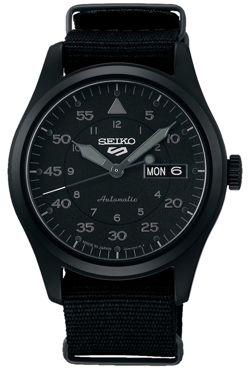 Seiko 5 Stealth Black Military SRPJ11 | SBSA167 (JDM Edition with Kanji) Seiko 5 Stealth Black Military SRPJ11 | SBSA167 (JDM Edition with Kanji)
