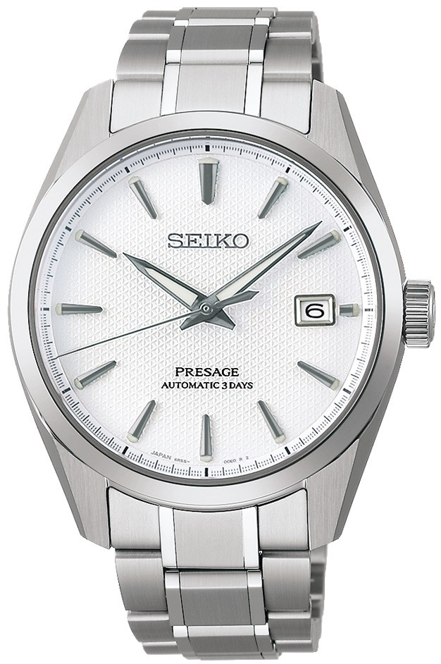 Seiko Presage Sharp Edged Series White SARX115 - Shopping In Japan Net