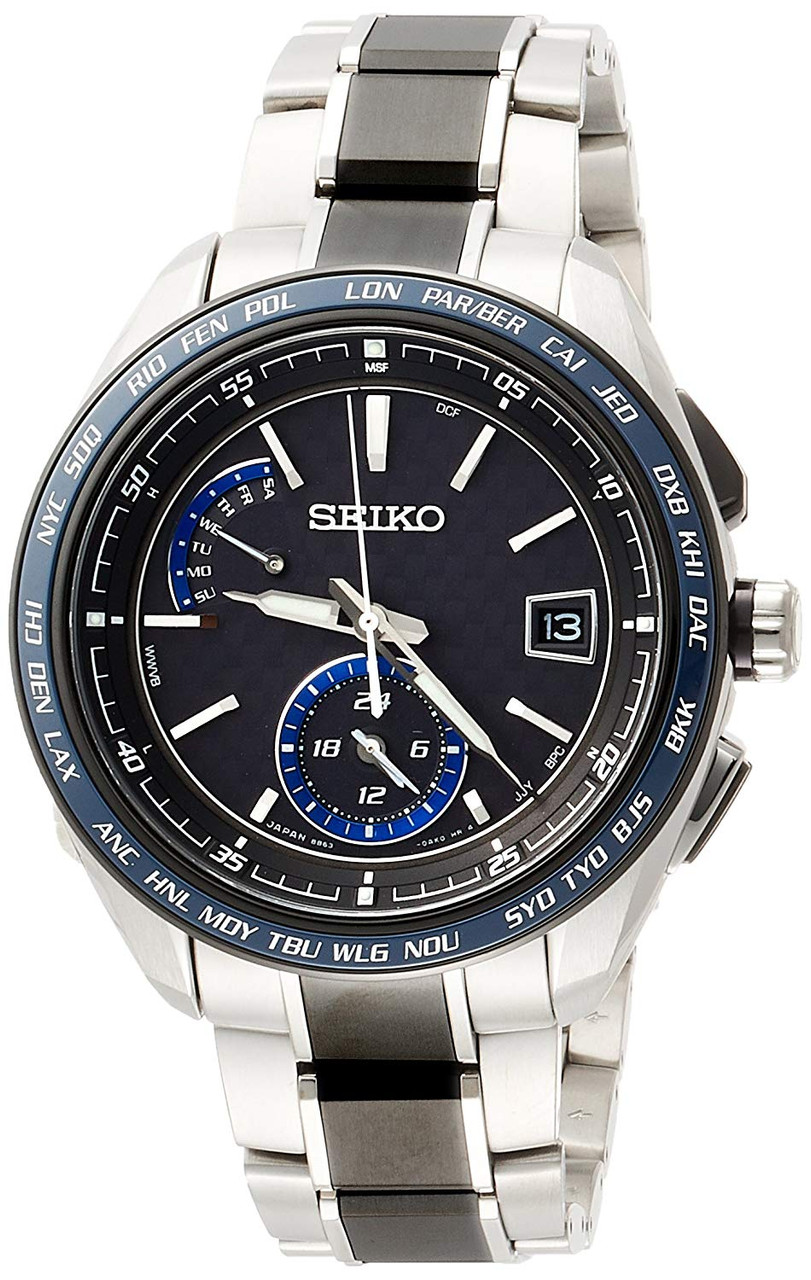 Seiko Brightz Solar Radio Titanium SAGA261 - Shopping In Japan Net