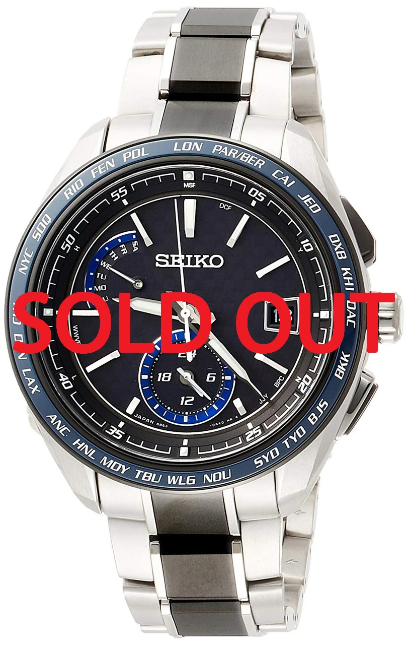 Seiko Brightz Solar Radio Titanium SAGA261