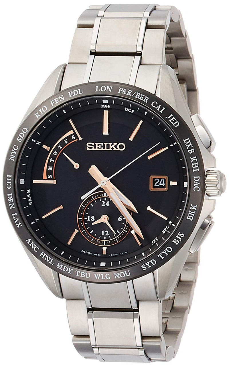 Seiko Brightz Flight Expert Solar Radio SAGA243 - Shopping In