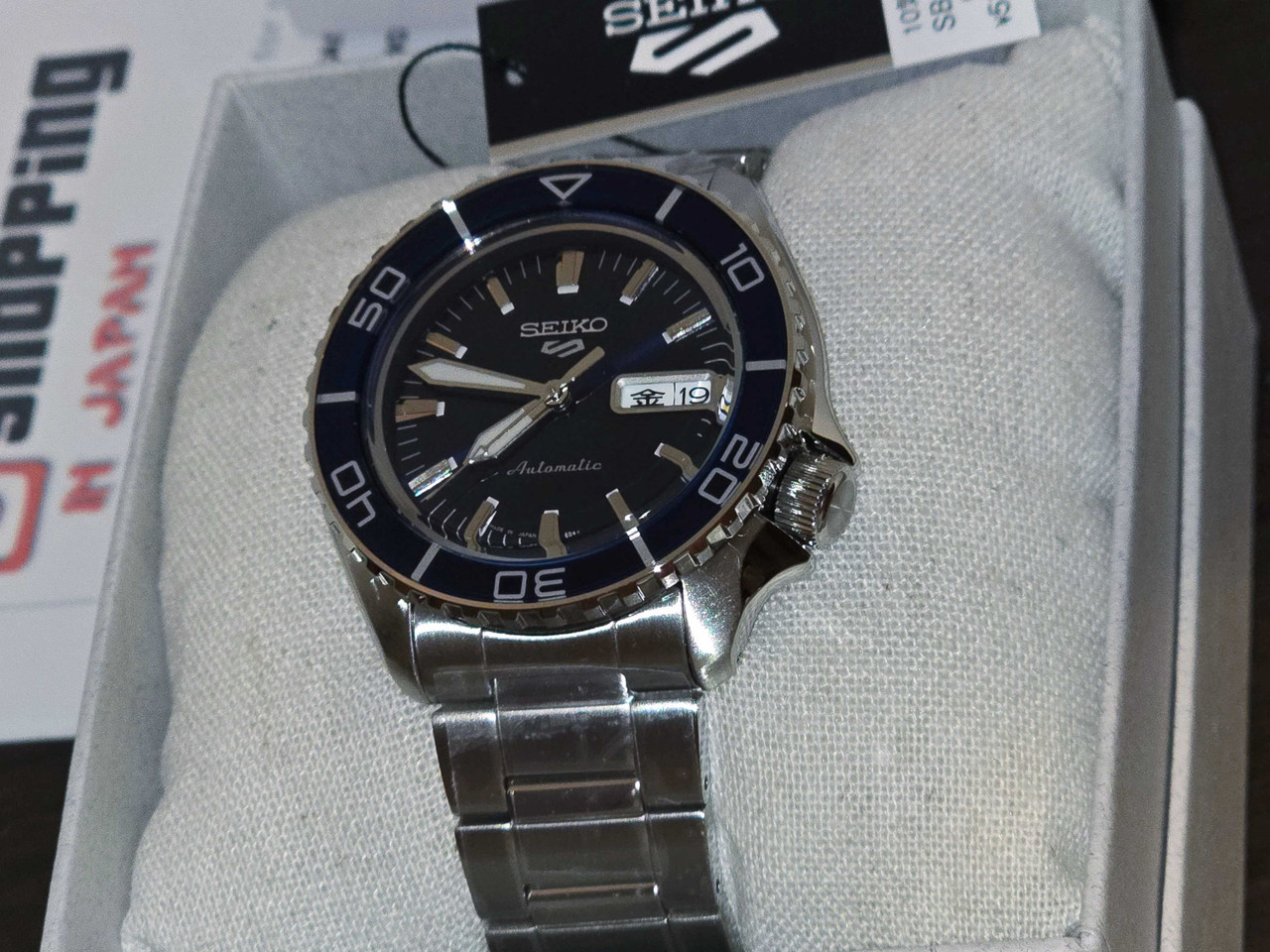 Seiko 5 SKX Bluetone Redux SRPK97 | SBSA259 (JDM Edition with Kanji)