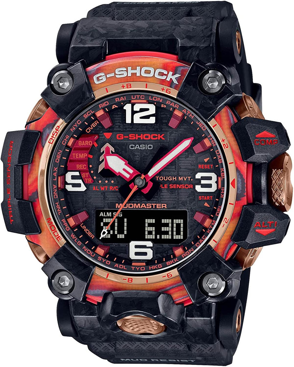 G-Shock Land Mudmaster Flare Red GWG-2040FR-1AJR