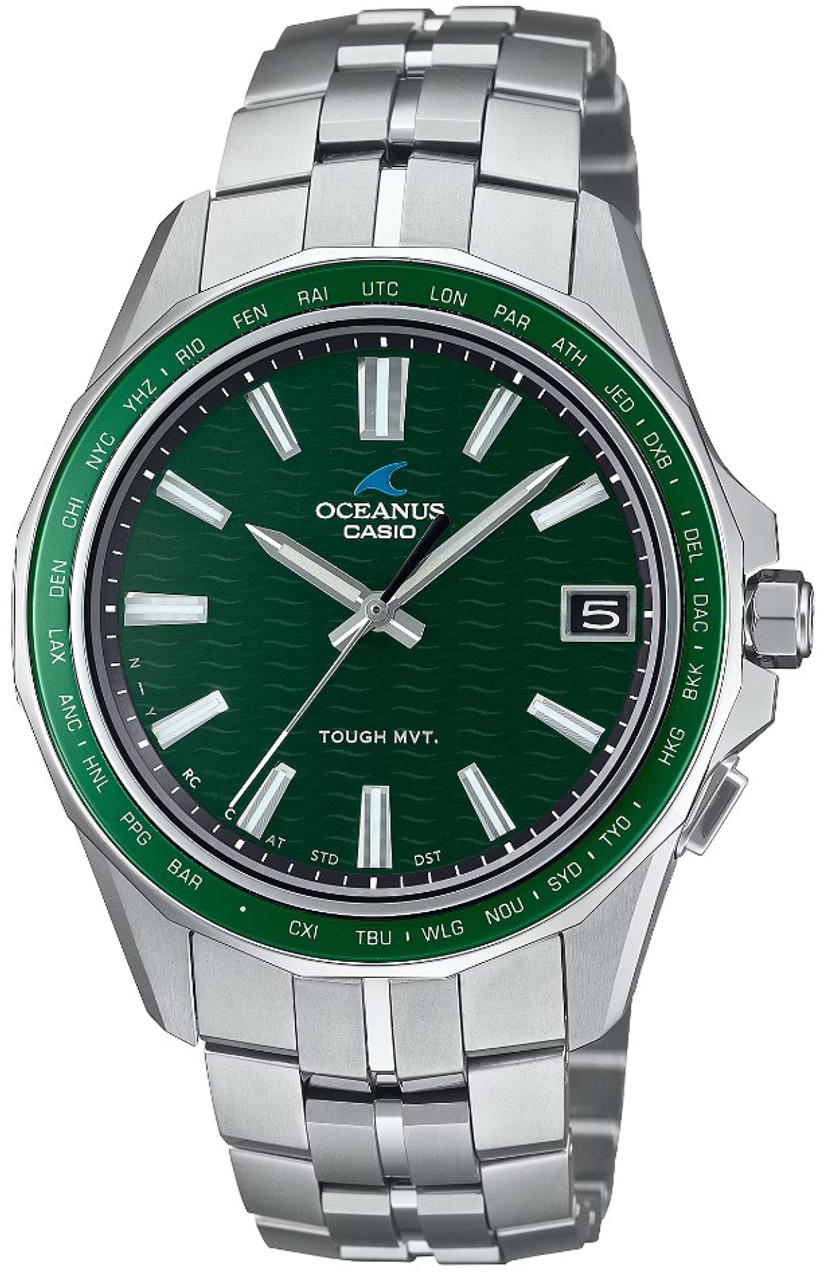 Casio Oceanus Manta OCW-S400-3AJF (Green Dial) - Shopping In Japan NET